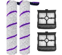 Kit de brosses et filtres de rechange pour Rowenta X-Clean 10 et pour Narwal S20 Pro - 2 rouleaux de brosse, 2 filtres HEPA et brosse de nettoyage