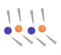 Kit de brosses latérales de rechange compatibles avec les aspirateurs Narwal Freo Pro Z10 et Z10 Ultra pour nettoyage en profondeur des coins avec poils en nylon pour installer le moyeu en plastique