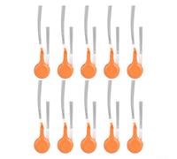 Kit de brosses latérales de rechange pour robot aspirateur Narwal J6 4 pièces 10 pièces de nettoyage des bords de sol (ensembles annuels)