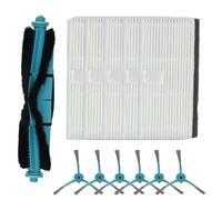 Kit de brosses latérales et de filtres de rechange pour aspirateur Cecotec Conga 7490 Immortal, GENESIS, X-TREME, 8290 Ultra Power Home Robot Aspirateur Set d'accessoires