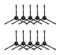 Kit de brosses latérales pour Airrobo pour T20 et pour FIXR pour aspirateur robot T20, lot de 10 brosses de rechange en nylon et plastique pour garder les sols propres
