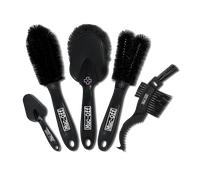 Muc-Off brush kit, 5 pcs. Noir/Gris Noir/Gris