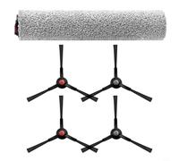 Kit de brosses principales et brosses latérales pour aspirateur robot Eufy E25 E28 - Élimine efficacement la saleté - En nylon et plastique - Facile à installer - Convient aux maisons avec animaux