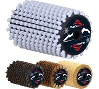 Kit de brosses rotatives RaceWax Liège Nylon Crin de cheval Cuivre Brosse rotative 100mm