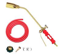 Kit de Brûleur de Mauvaises Herbes À Double Commutateur, Brûleur de Mauvaises Herbes en Torche Propane avec 2 Mètres de Tuyau À Haute Pression, Une Sortie Élevée 1 900 000 Btu, Facile À Utiliser