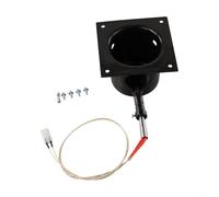 Kit de brûleur de rechange avec finition émaillée en acier robuste et tige d'allumage pour grilles Traeger, sauf PTG Pellet PRO