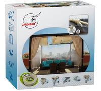 Jardibric - Kit de Brumisation Extérieur BRU061 - Brumisateur Fixe avec Tuyau 10 m et Buses Anti-Goutte 2 Bars