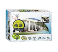 Jardibric - Kit Brumisation Extérieur 10 m - 2 Bars - Temporisateur - Buses Anti-Goutte