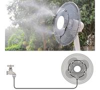 Kit de brumisation portable pour ventilateur, ventilateur avec vaporisateur d'eau, brumisateur portable pour enfants, refroidissement des animaux domestiques(Black,5m)