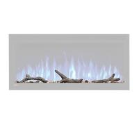 Kit de bûches en bois flotté avec pierres pour Entice 36/42 - NEF-DRAK42 - Bûches de bois flotté réalistes, pierres d'aspect naturel, personnalisation facile de la cheminée électrique Entice