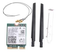 Kit de bureau sans fil double bande 9560NGW 2,4 GHz/5 GHz, carte Wi-Fi 802.11AC M.2 CNVI, ensemble d'antennes, compatible BT 5.0