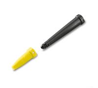 Kit de buse d'alimentation pour nettoyeur vapeur Karcher 2.863-263.0, baguette d'extension haute pression avec construction ABS pour nettoyage en profondeur des sols et des tissus d'ameublement (jaune
