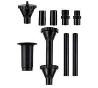 Kit de buse de fontaine avec 9 pulvérisateurs réglables en plastique, pour étangs de jardin, aquariums et eau extérieure, facile à installer, accessoires de pompe submersible