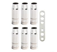 Kit de buse de gaz conique en laiton pour torche MIG MAG pour 25AK MB25 avec résistance lisse et haute température