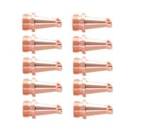 Kit de buse de machine à soudage au laser en 10 pièces Bulle de cuivre avec tube d'échelle pour le laser portable pistolet de soudage de pistolet de soudage laser Machine de soudage laser