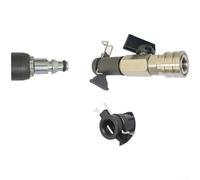 Kit de buse de nettoyeur haute pression en acier inoxydable de 6,35 mm, 2320 psi, compatible avec Karcher, Bosch, NILFISK Dawoo (D)