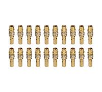 Kit de buse de soudage Mig Mag de 20pcs | Times de connexion en laiton 15ak et diffuseurs de gaz | Temps et oxydation élevée protégés | CNC usiné pour les pistolets de soudage