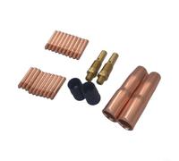 Kit de buse de soudage mig pour Lincoln pour magnum 200/250, embouts en | Cuivre à haute conductivité, faible éclaboussure, installation sans outil, embouts diffuseurs, adaptateurs de diffuseurs