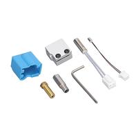 Kit de buse d'extrémité chaude pour imprimante 3D Klanata - Extrudeuse professionnelle DIY, tube chauffant 24 V et thermistance de remplacement pour Sidewinder X1 X2