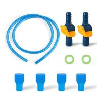 Kit de buse d'hydratation pour vélo avec mécanisme de valve réglable et embout buccal en silicone pour une intégration sans couture avec les vessies existantes (B)