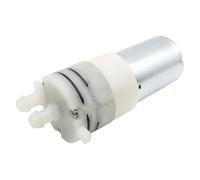 kit de buse Pompe d'aspiration à moteur DC6V 12V 24V 370, micro-pompe à eau, pompe à membrane auto-amorçante, surpresseur n° 2 valve lave-glace, raccord lave-glace(DC6V)