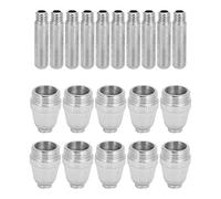 Kit de buses de pointe d'électrode de consommables de torche de découpe plasma 20 pièces pour coupeur AG - 60 SG55, consommables de découpe plasma, ensemble de buses de pointe
