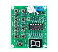 Kit de buzzer interactif à 8 canaux avec affichage LED de 1,27 cm, kit de bricolage électronique pour circuits numériques, outils éducatifs pour compétition et formation