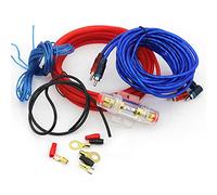 Kit de câblage de voiture de calibre 8, câble d'installation d'amplificateur de puissance pour haut-parleur de caisson de basses de voiture, Transmission Stable