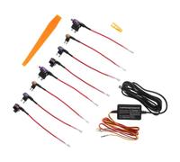Kit de Câblage Direct Fusible Caméra Embarquée 12v24v vers 5v ABS | Voiture et Camion, de Tension, Enregistrement Timelapse, Kit Fusible Inclus