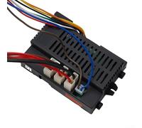 Kit de câblage et télécommande pour voiture électrique pour enfants, technologie 2 4G pour une performance améliorée (RX37 12 V A)