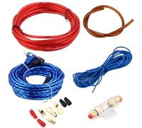 Kit de Câblage pour Amplificateur de Voiture 8ga, Installation Audio