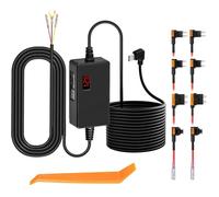 Kit De Câblage Pour Caméra Dash Cam,Mini USB Hardwire Kit 12V-24V En 5V,Avec Protection Basse Tension Pour Dashcam,Cordon