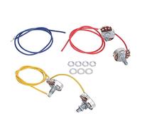 Kit de câblage pour guitare électrique |Cuivre électronique conçu pour lutter contre le vieillissement du bruit |Remplacement facile à installer pour circuit de guitare/réparation