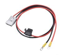 Kit de câblage résistant aux intempéries 50 A 8 AWG, fil de connexion rapide for batterie 600 V, for kits de connexion rapide de batterie domestique extérieure de type Anderson