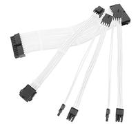 Kit de Câble D’Alimentation Modulaire PC Blanc 20cm 4 Pièces
