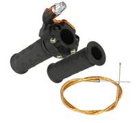 Kit de câble d'accélérateur pour mini moto 49 cc, prise en main en 3 étapes et câble plaqué or de 72,5 cm pour VTT et Pocket Bikes
