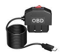 Kit de câble d'alimentation USB à deux modes pour caméra de tableau de bord, accessoires pratiques pour caméra de tableau de bord, chargeur de caméra de tableau de bord, GPS, radar