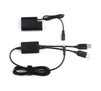 Kit de câble d'alimentation USB DMW-DCC12 Coupleur CC DMW-DCC12 Batterie factice Dmw-Blf19 pour caméscopes Panasonic DMC-GH3 DMC-GH4 DMC-GH3K DMC-GH4K DC-GH5 GH9