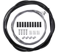 Kit de Câble de Changement de Vélo Universel - 4 Paquets, Ligne de Transmission, Boîtier de Vitesse, Noir