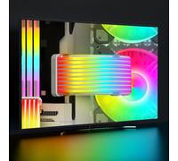 Kit de câble d'extension gainé ARGB pour GPU et carte mère 19,69 pouces