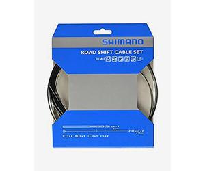 Kit de câble et manchons de rechange Shimano Acier inoxydable noir