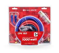 Kit de Câbles Audio pour Amplificateur de Voiture - Câble pour Subwoofer 1000 Watt - Jeu de 4 Câbles - 5 Mètres (CPK15D)