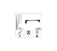 Kit de câbles d'allumage NGK 8205