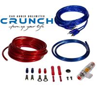 Kit de câbles d'amplificateur Crunch CRK-10 10 mm² kit de connexion d'amplifi...