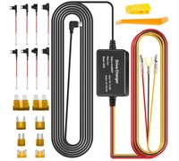 Kit de câbles de chargement pour caméra embarquée, écran USB-C, câble de chargeur de voiture 12 V à 5 V, câble pour caméra embarquée, protection basse tension pour les pieds