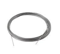Kit de câbles métalliques, câbles en Acier, Câble métallique 304 SS 10m 7x7 0.8-3mm, Corde à Linge, câble de Levage pêche, Lampe Cordes extérieure(2.5mm)