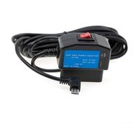 Kit de câbles pour caméra embarquée avec alimentation 24 heures avec détection automatique de tension, protège la batterie de votre voiture (gauche)