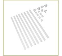 Kit de cache-câble pour cache-câble, Kit de chemin de roulement pour correcteur de fil mural de bureau et télévision,