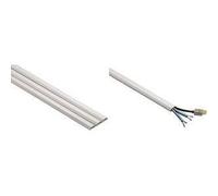 Hama Kit de cache-câbles angulaire 1,0 m Blanc