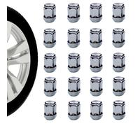 Kit de Cache-Écrou de Roue Cache-Écrou de Roue Cache-Écrou de Roue Multi-Usage | 20X Cache-Écrou de Roue Antirouille Protection de Boulon de Pneus pour la plupart des modèles de Véhicules